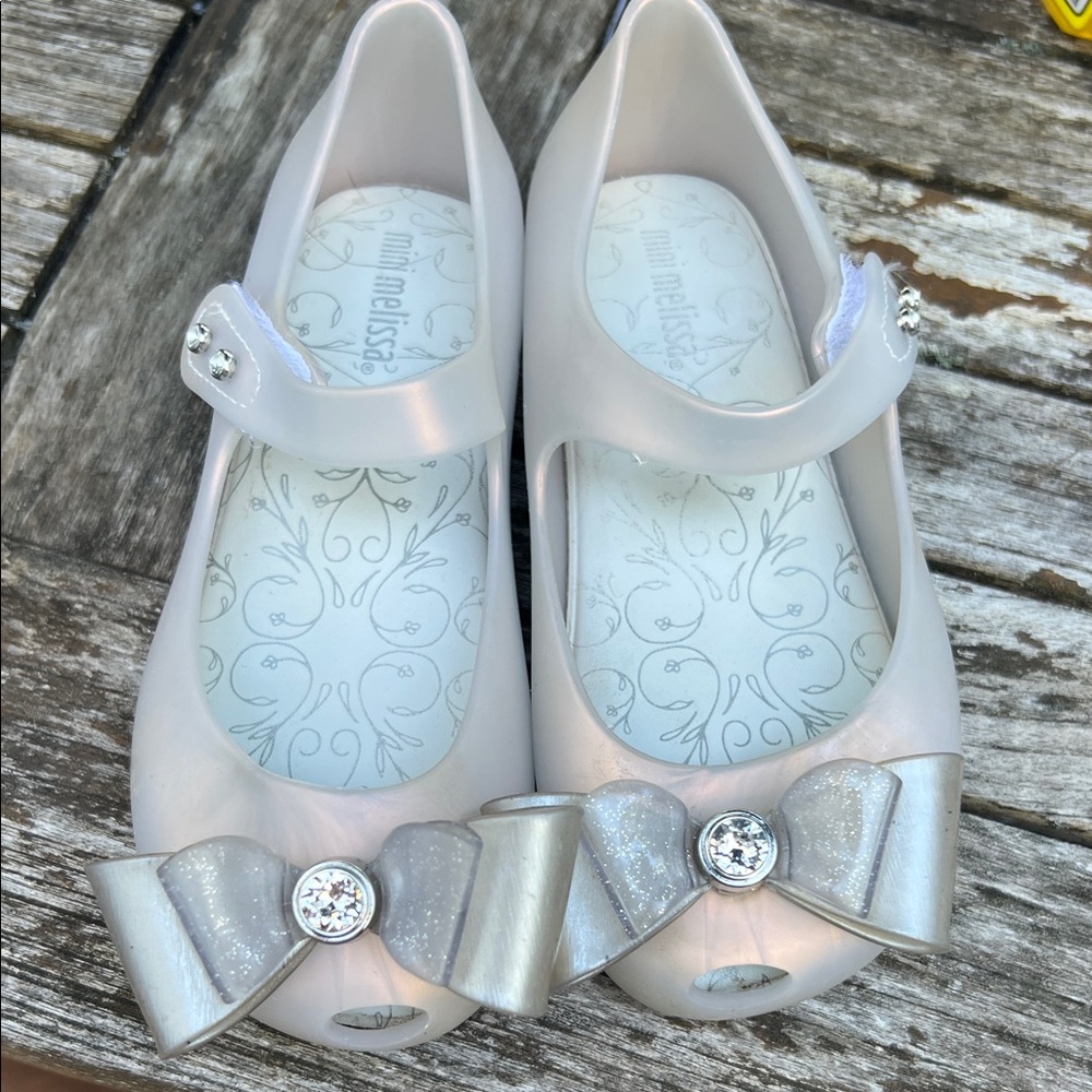 Mini Melissa Kids'  Mary Jane Shoes with Bow